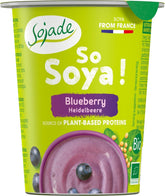 Produit de soja sans gluten aux myrtilles BIO 125g - SOJADE